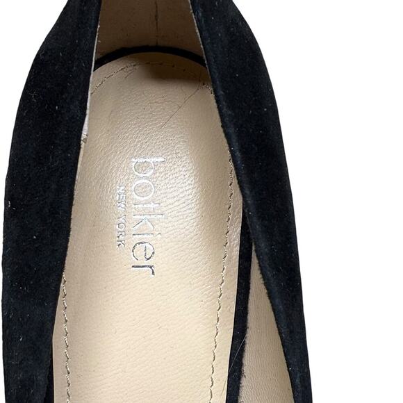Botkier Stella Black Suede Pumps Size 7 - Picture 3 of 8